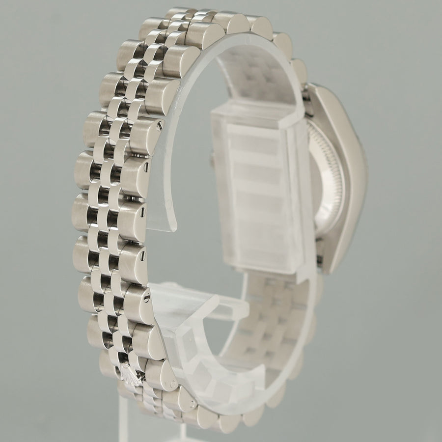 2014 MINT Ladies Rolex DateJust 179174 Blue Roman Jubilee 26mm Watch Box