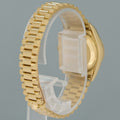 PAPERS 2004 Ladies Rolex DateJust 79178 President 26mm Yellow Gold White Roman Watch