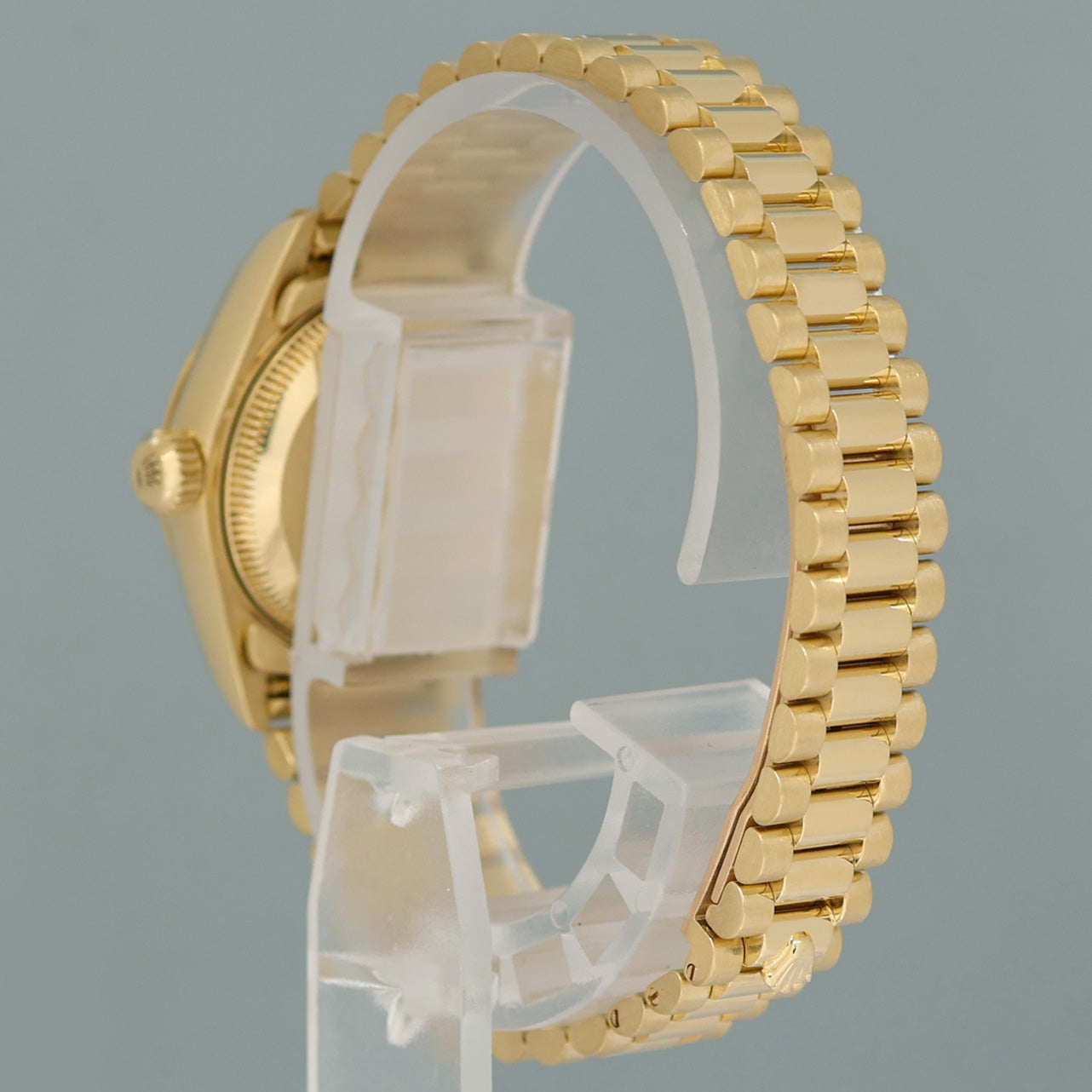 PAPERS 2004 Ladies Rolex DateJust 79178 President 26mm Yellow Gold White Roman Watch