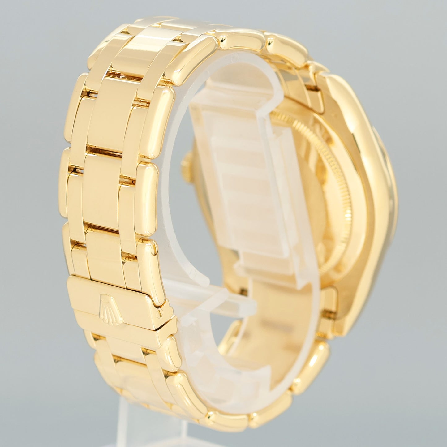 MINT Rolex Masterpiece Mother of Pearl Diamond 18948 Yellow Gold Watch Box