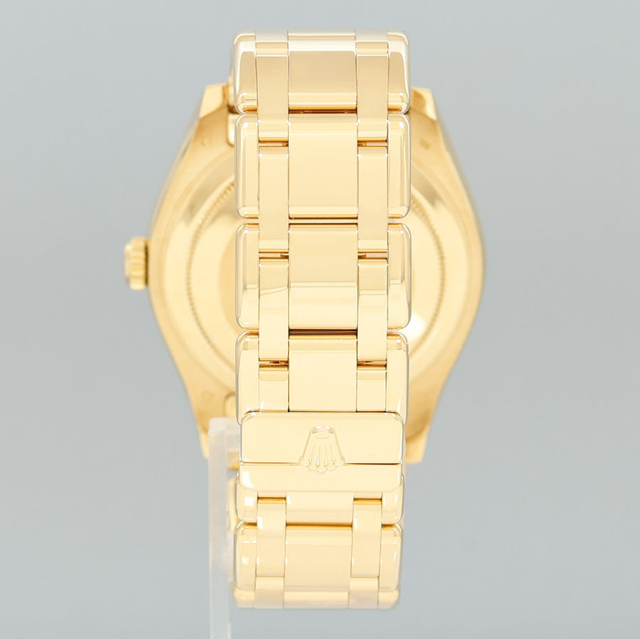 MINT Rolex Masterpiece Mother of Pearl Diamond 18948 Yellow Gold Watch Box