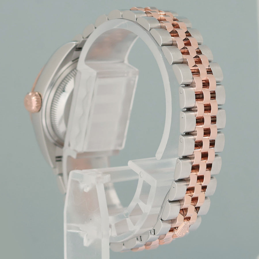 2025 NEW PAPERS Ladies Rolex DateJust 279171 White Roman Rose Gold Jubilee Watch