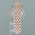 2025 NEW PAPERS Ladies Rolex DateJust 279171 White Roman Rose Gold Jubilee Watch