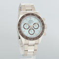 2025 NEW PAPERS Rolex Daytona 126506 Platinum Glacier Blue Ceramic Bezel Watch Box