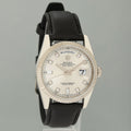 2013 MINT Rolex President Day Date 118239 White Gold Silver Diamond Watch Box