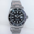 2022 NEW PAPERS Rolex Submariner 41mm Steel Black Ceramic 126610 Watch Box