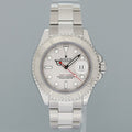 2008 MINT Rolex 40mm Yacht-Master 16622 Steel Platinum Bezel Oyster Watch Box