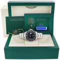 2022 NEW PAPERS Rolex Submariner 41mm Steel Black Ceramic 126610 Watch Box
