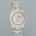 2008 MINT Rolex 40mm Yacht-Master 16622 Steel Platinum Bezel Oyster Watch Box