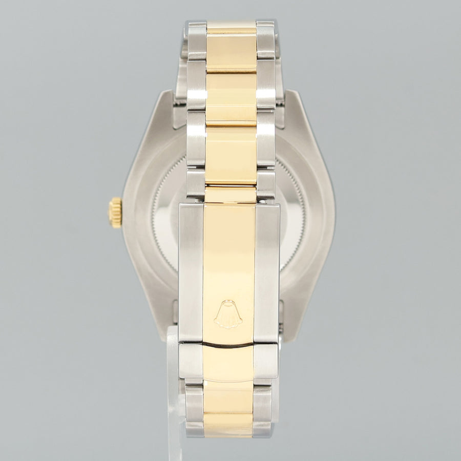 MINT Rolex Datejust II 2 Ivory Stick 116333 Two-Tone Yellow 41mm Gold Watch Box