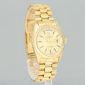 Rolex President Day Date Champagne 18038 Quick Set 18k Yellow Gold Watch Box