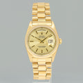 Rolex President Day Date Champagne 18038 Quick Set 18k Yellow Gold Watch Box