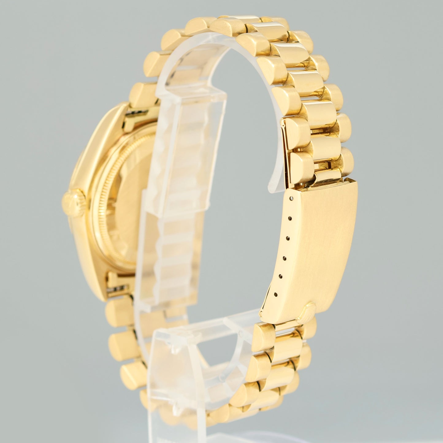 Rolex President Day Date Champagne 18038 Quick Set 18k Yellow Gold Watch Box