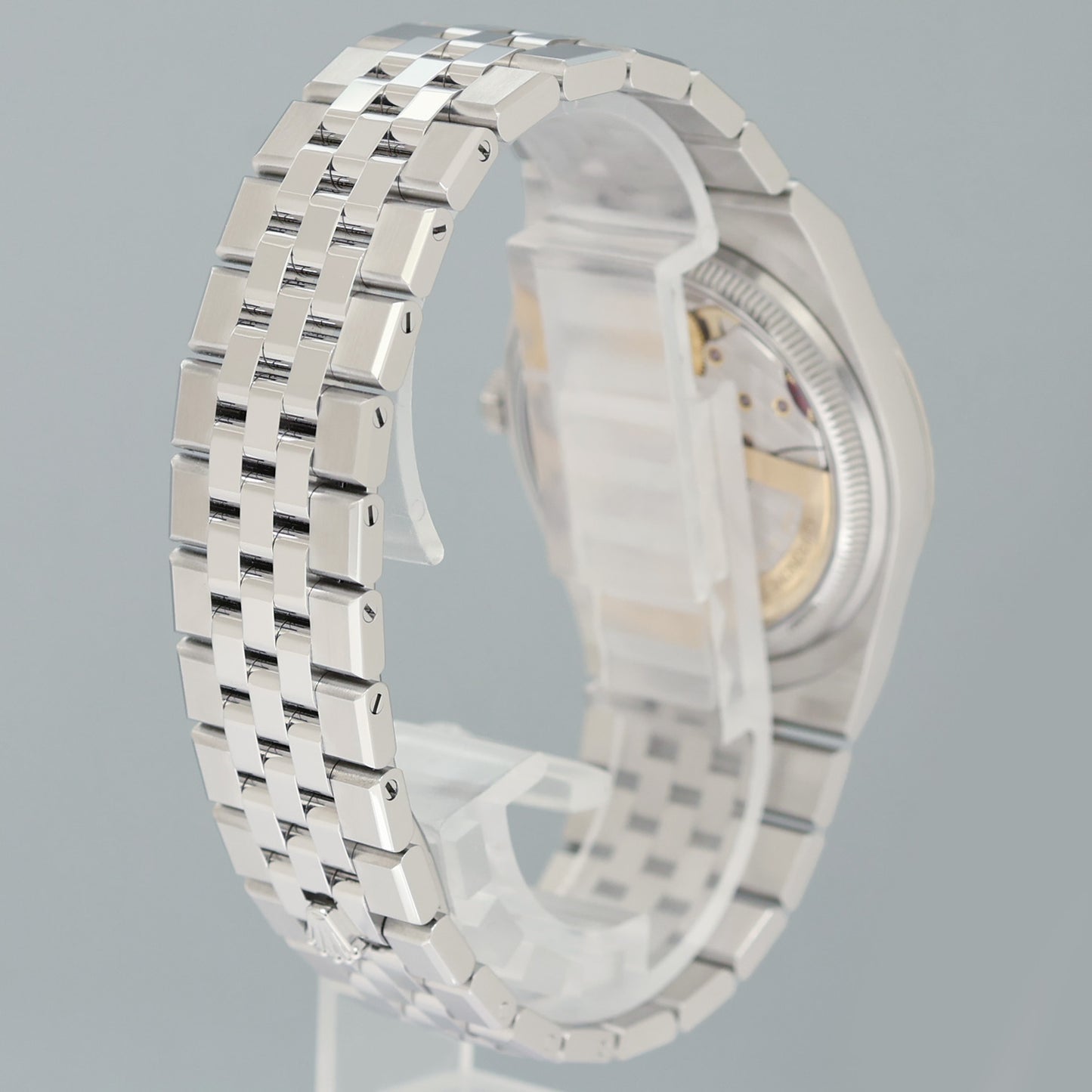 2026 NEW PAPERS 127234 Rolex Land-Dweller Steel Jubilee 36mm White Gold Fluted Watch
