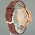 MINT 5524R Patek Philippe Travel Time Leather Rose Gold Travel Time 42mm Watch Box