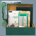 1998 PAPERS MINT Rolex Sea-Dweller Steel 16600 Black Tritium 40mm Divers Kit Watch
