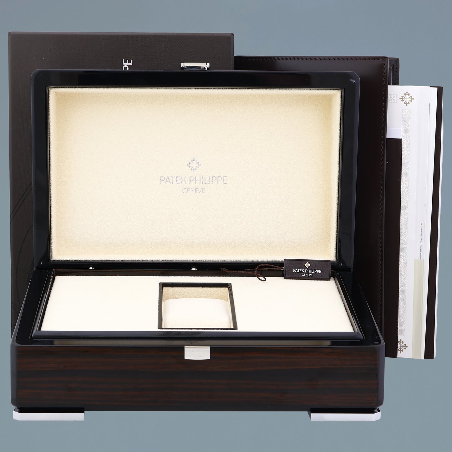 2024 New PAPERS Patek Philippe 5924G Green White Gold Travel Time Leather 42mm Watch