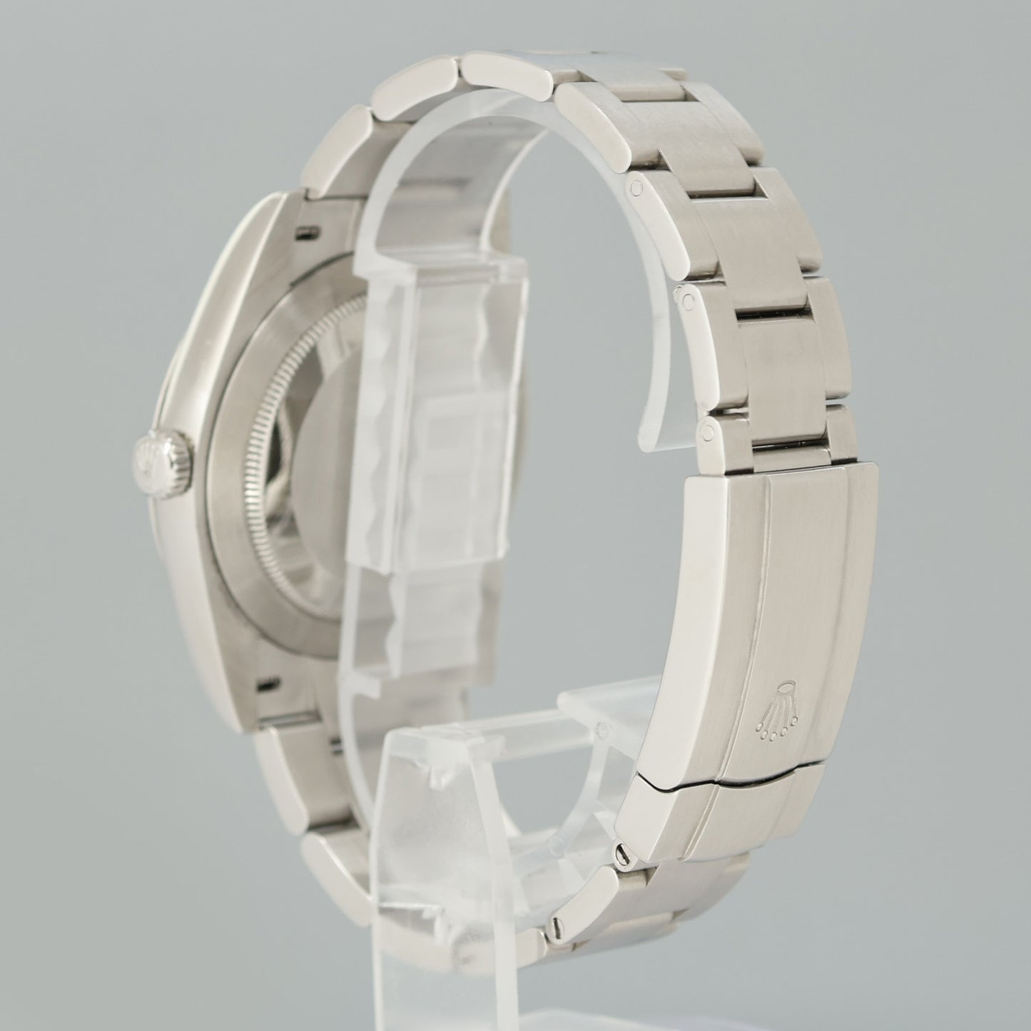 2022 MINT Rolex Oyster Perpetual 41mm Custom Red Coral Oyster 124300 Watch Box