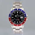 1982 MINT Rolex 16750 GMT-Master Pepsi Blue Red 40mm Steel Watch Box