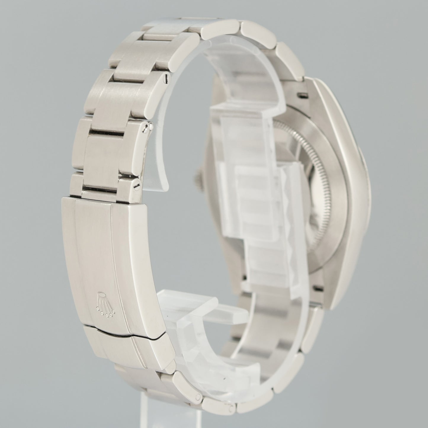 2022 MINT Rolex Oyster Perpetual 41mm Custom Red Coral Oyster 124300 Watch Box