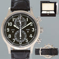 2024 New PAPERS Patek Philippe 5924g Green White Gold Travel Time Leather 42mm Watch