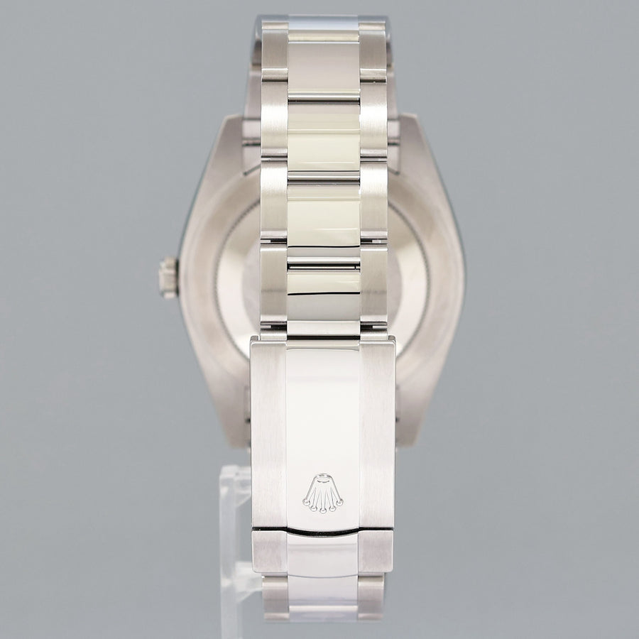 2026 NEW PAPERS Rolex DateJust 41 White Stick Oyster White Gold Fluted 126334 Watch