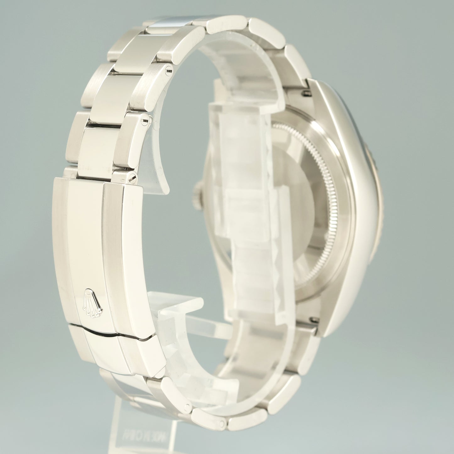 2021 MINT Rolex Sky-Dweller Stainless White Gold Black Dial 326934 42mm Watch Box