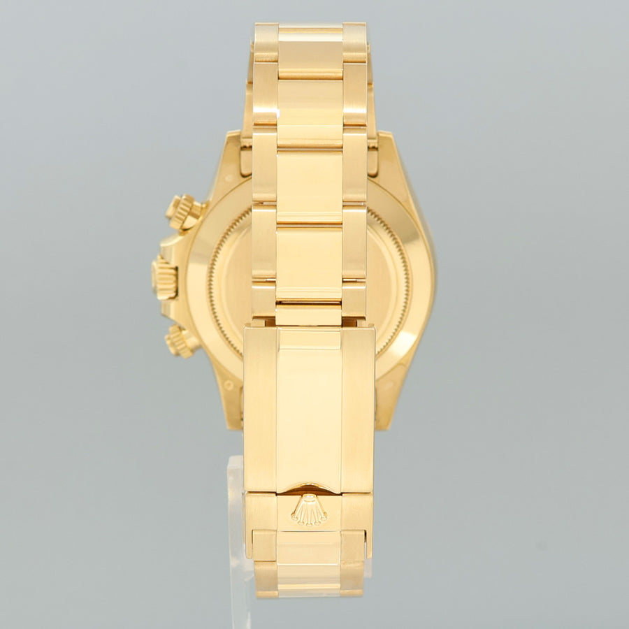 PAPERS MINT GREEN DAYTONA Rolex 116508 Yellow Gold 40mm John Mayer Watch Box