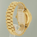 MINT Rolex President Day-Date White Diamond 18038 Quickset Yellow Gold Watch Box