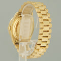 MINT Rolex President Day-Date White Diamond 18038 Quickset Yellow Gold Watch Box