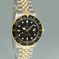 MINT Rolex GMT-Master 16753 Two-Tone Yellow Gold and Steel Black Jubilee Watch Box