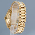 2022 MINT Rolex 228238 Day-Date 40 President 40mm Green Ombre Roman Yellow Gold Watch (Copy)