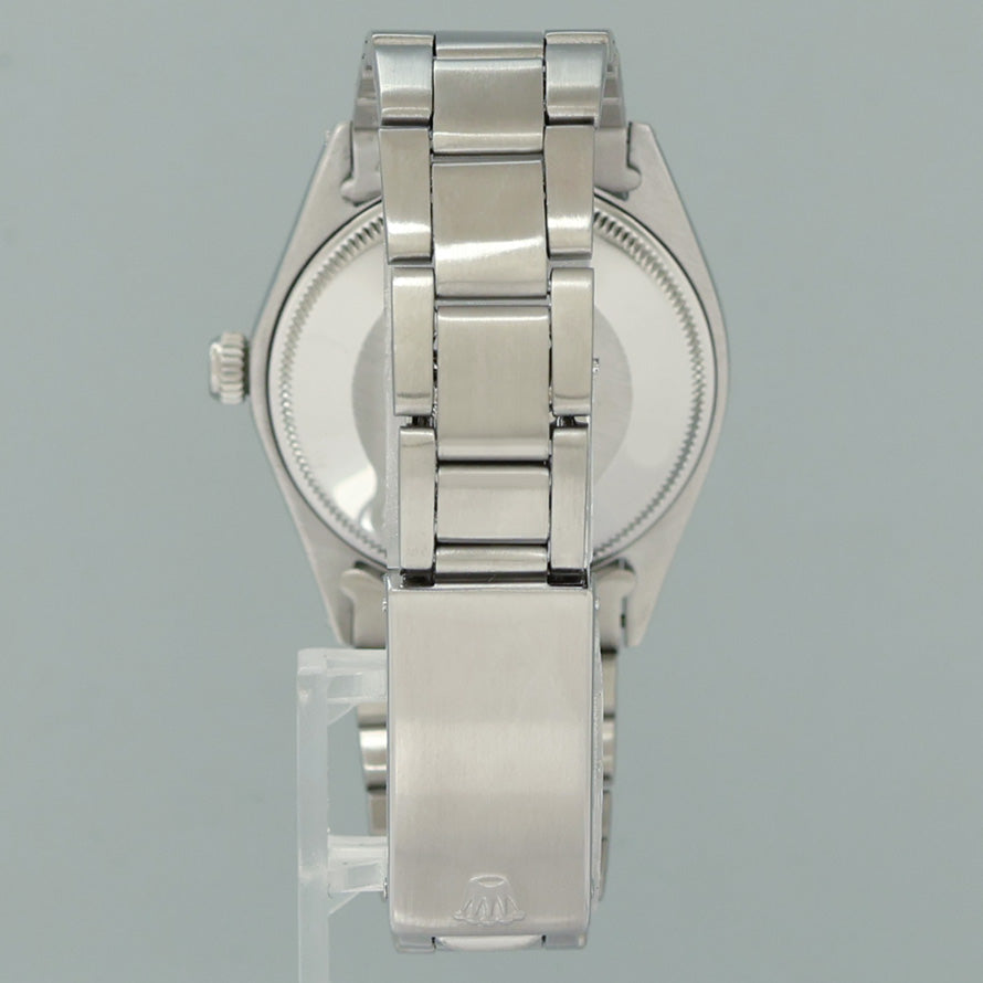 Rolex Air-King 1500 Grey Stick Dial 34mm Stainless Steel Oyster Watch Box (Copy)