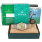 MINT Rolex DateJust 16233 Two Tone Yellow Gold Jubilee Champagne Diamond Watch