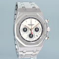 MINT Audemars Piguet 26300ST Royal Oak Silver Panda Chronograph 39mm Watch Box