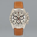 MINT Rolex Daytona White Gold 116519 Silver Racing Dial Leather Watch Box