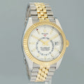 2021 NEW PAPERS Rolex 326933 Sky-Dweller 42mm White Dial Two Tone Steel Gold Jubilee Watch