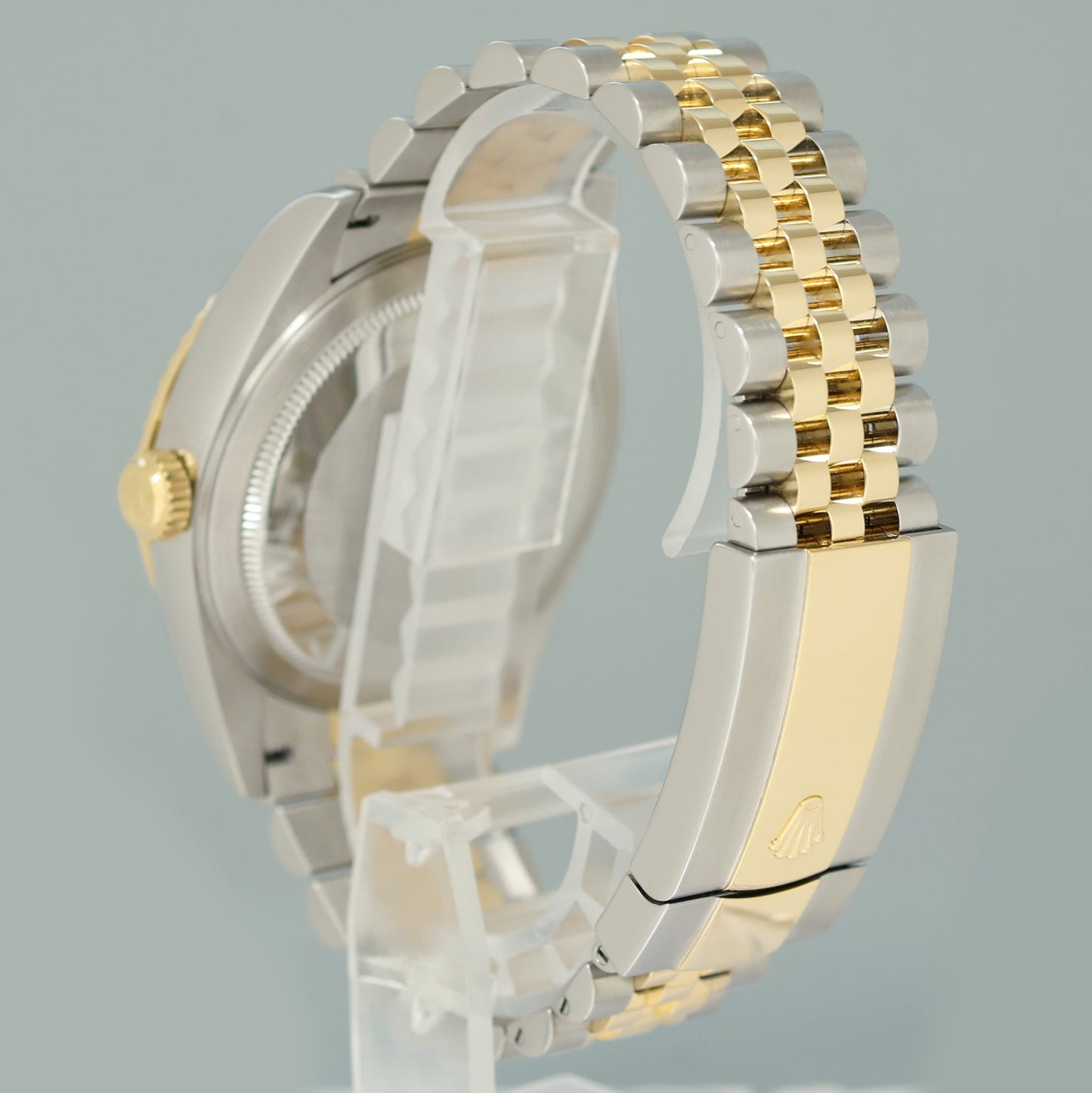 2021 NEW PAPERS Rolex 326933 Sky-Dweller 42mm White Dial Two Tone Steel Gold Jubilee Watch