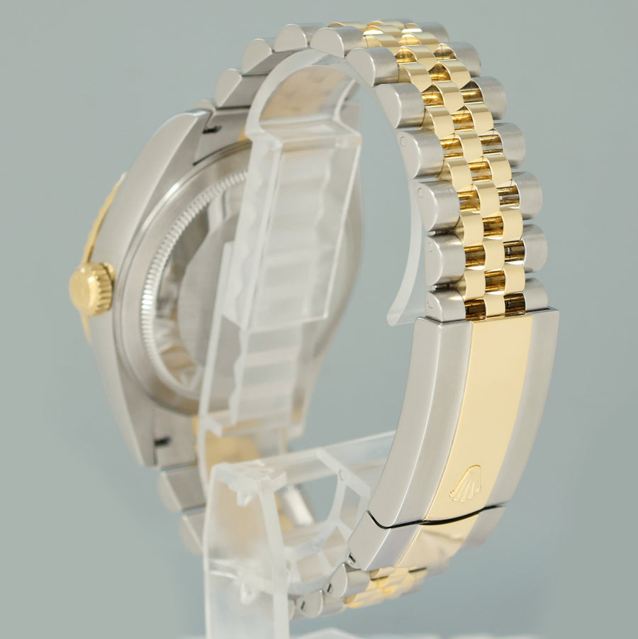 2021 NEW PAPERS Rolex 326933 Sky-Dweller 42mm White Dial Two Tone Steel Gold Jubilee Watch