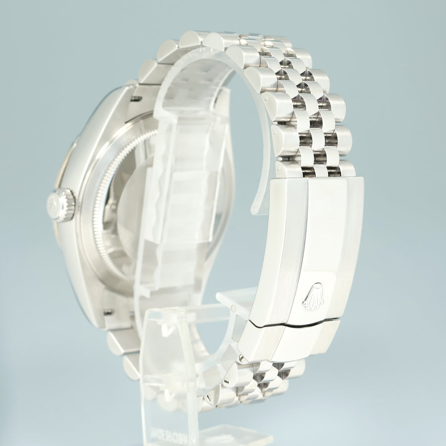2025 NEW PAPERS Rolex 336934 Sky-Dweller Steel White Jubilee Fluted 42mm Watch Box