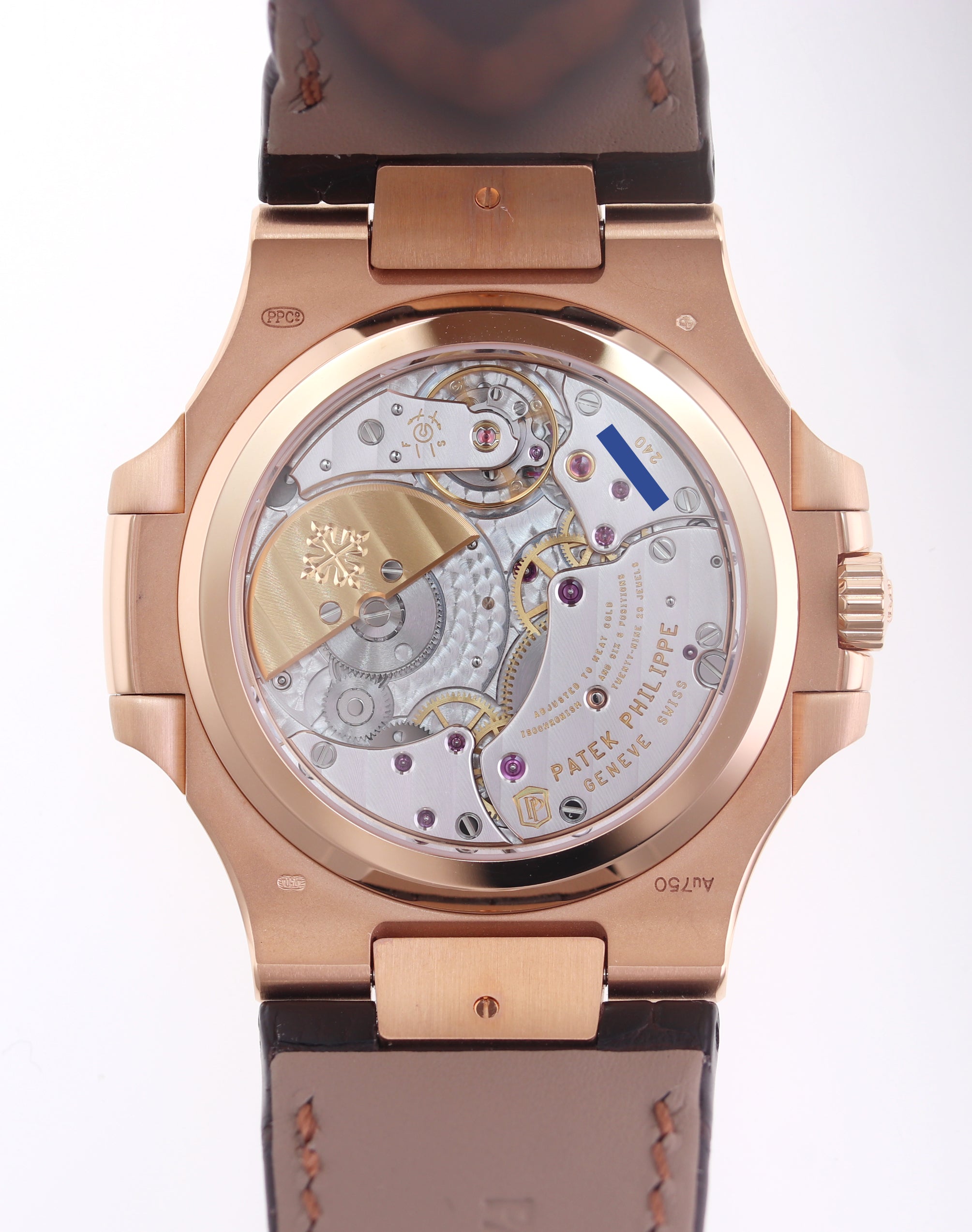 MINT PAPERS Patek Philippe Nautilus Moonphase Rose Gold 5712R Watch Box