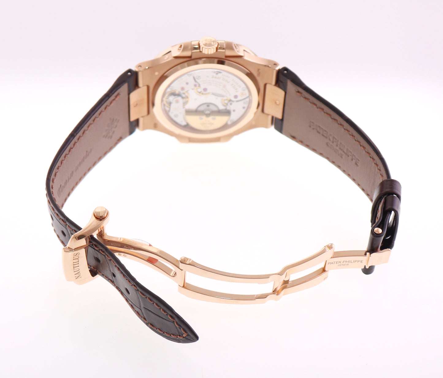 MINT PAPERS Patek Philippe Nautilus Moonphase Rose Gold 5712R Watch Box