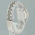 PAPERS Ladies Rolex 69174 DateJust 26mm Mother of Pearl Diamond Fluted Bezel Jubilee Watch