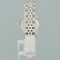PAPERS Ladies Rolex 69174 DateJust 26mm Mother of Pearl Diamond Fluted Bezel Jubilee Watch