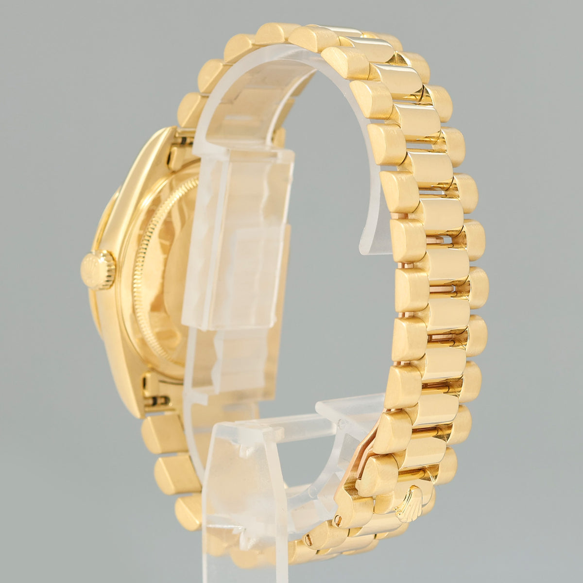 2021 RSC PAPERS Rolex President Day-Date Champagne 18238 Double Quick Gold Watch