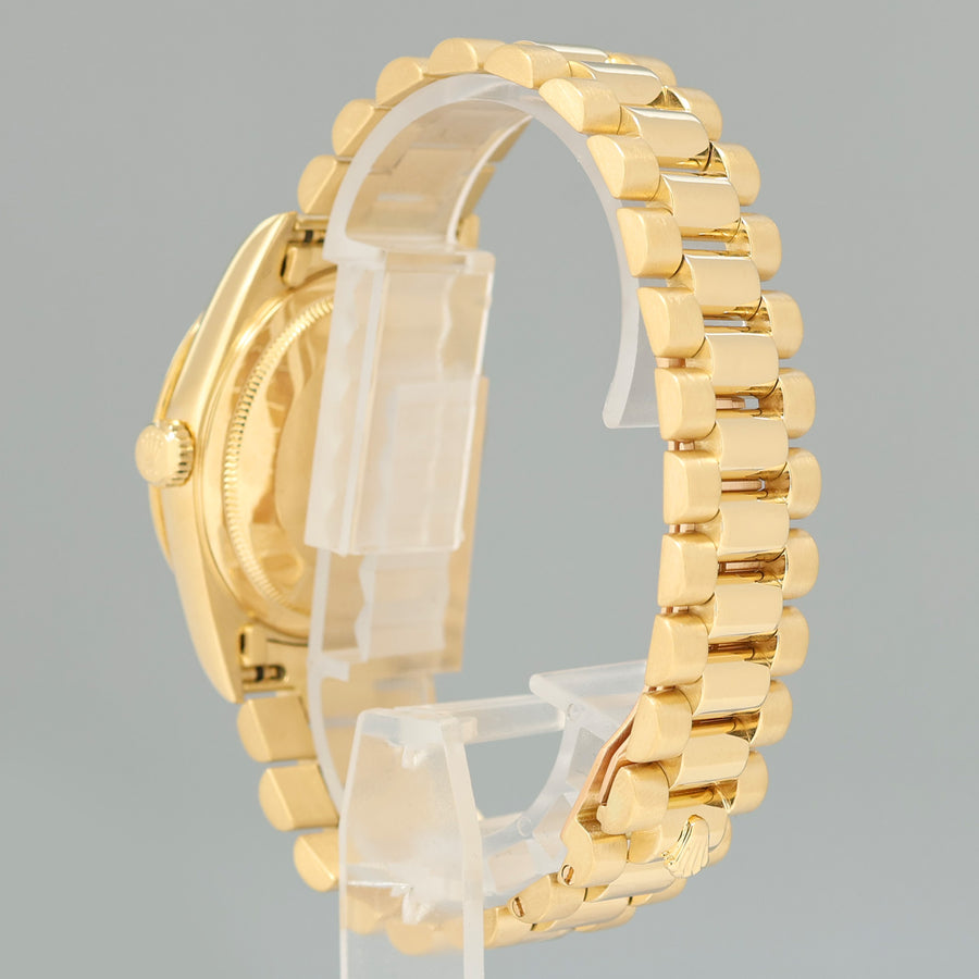 2021 RSC PAPERS Rolex President Day-Date Champagne 18238 Double Quick Gold Watch