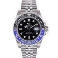 2022 NEW Papers Rolex 126710BLNR GMT Master II Batman Blue Jubilee Ceramic Watch Box