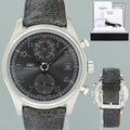 PAPERS MINT IWC Portofino Chronograph IW390404 Grey Leather 42mm Watch Box