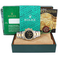 1994 MINT Rolex Daytona 16523 Zenith Black Yellow Gold Two Tone Watch Box