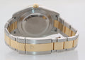 MINT Rolex Datejust II 2 Wimbledon Slate Roman 116333 Two-Tone 41mm Gold Watch Box